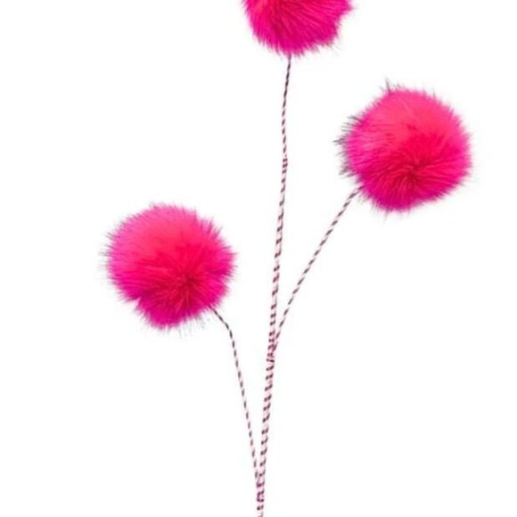 Lorax Fuzzy Truffle Trees Spray Pick Christmas Floral Arrangement Decoration - Picture 7 of 9